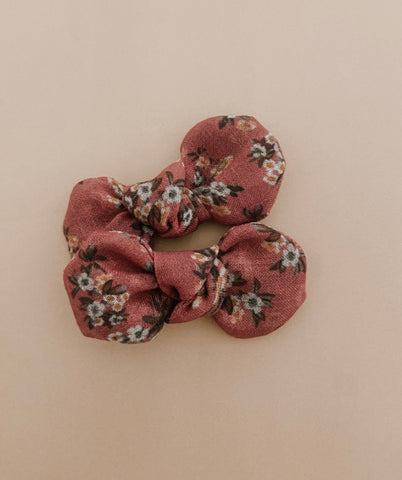 Romantic Floral Bow